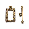 Tibetan Style Alloy Toggle Clasps LS-MLF5079Y-1