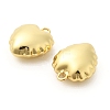 Heart Brass Pendants KK-L237-002G-2