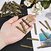 30Pcs Iron Cord Ends IFIN-FH0001-89-3