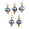 Dyed Natural Pearl Pendants PA-CBA0A45-12G-1