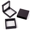 Square Transparent PE Thin Film Suspension Jewelry Floating Frame Displays ODIS-TAC0002-02A-2