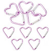 5Pcs Zinc Alloy Spring Gate Rings FIND-TA0009-73K-1
