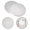 Disposable Round Paper Placemat AJEW-TAC0030-036A-2