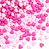 240Pcs 2 Colors Opaque Acrylic Beads MACR-PA0001-52-1