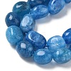 Dyed Natural Malaysia Jade Beads Strands G-P528-I13-01-3