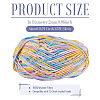 Polyester Fibers Knitting Yarn DIY-TADJ0002-005K-4