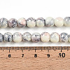 Baking Paint Glass Beads Strands DGLA-N003-8mm-C05-5