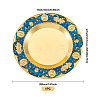 1Pc Iron Flat Round Display Panel for Fragrance Activity AJEW-MB0001-13A-3