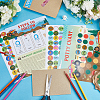 Paper Self Adhesive Reward Stickers DIY-WH0488-30D-4