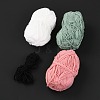 DIY Rabbit Doll Crochet Kit DIY-I053-04-4