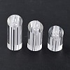 3Pcs 3 Sizes Column Jewelry Ring Display Stands RDIS-WH0016-16-1