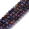 Natural Galaxy Tiger Eye Beads Strands G-P455-01C-1