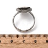 Adjustable 304 Stainless Steel Finger Rings Components STAS-L193-P01-14mm-3