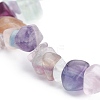 Natural Fluorite Chips Beaded Jewelry Set X-SJEW-JS01232-02-7