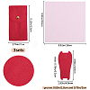 3 Sets Rectangle Velvet Single Watch Storage Bags ABAG-BBC0001-12A-2