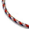 Adjustable Polyester Cord Braided Bracelets BJEW-Z085-01G-16-2