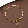 Brass Bangles for Women BJEW-G751-01G-2