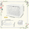 Wood Wedding Money Box Holder with Sign DJEW-WH20011-001B-2