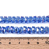 Electroplate Glass Beads Strands EGLA-T021-20F-4
