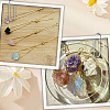 1 Strand Electroplated Natural Quartz Beads Strands G-PA0001-18C-5