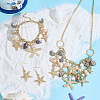 Trendy Starfish and Conch Jewelry Sets SJEW-PH0001-02G-WH-2