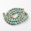 Natural Imperial Jasper Beads Strands G-I122-8mm-12-3