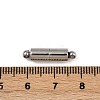 304 Stainless Steel Magnetic Clasps STAS-C127-07P-3