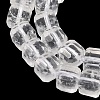 Natural Quartz Crystal Rock Crystal Beads Strands GG-CBA4808-B03-03-4