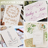 Eco-friendly Paper Greeting Card DIY-WH20002-619A-03-5