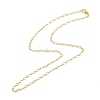 Brass Figaro Chains Necklace for Women NJEW-P265-02A-G-2
