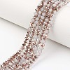 Electroplate Glass Beads Strands EGLA-A034-J10mm-N03-1