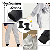 2PCS Nylon Knit Rib Bell Sleeve Cuff DIY-WR0003-96-7