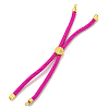 Nylon Cords Bracelet Makings Fit for Connector Charms AJEW-P116-01G-02-2