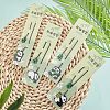 Iron Bookmarks Set AJEW-WH0261-32-6
