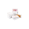 Cardboard Drawer Gift Storage Boxes with Clear Cover CON-WH0092-72C-01-8