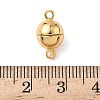 Round Brass Magnetic Clasps KK-B160-38G-3