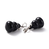 Synthetic Blue Goldstone Pendants G-G846-01J-3