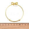 Brass Cuff Bangles for Women BJEW-U025-04G-5