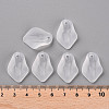 Transparent Frosted Acrylic Pendants MACR-S371-03A-701-4