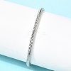 Brass Snake Chain Bracelets for Women BJEW-H639-08P-3