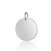 Anti-Tarnish 304 Stainless Steel Pendants STAS-I311-32F-P-1