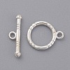 925 Sterling Silver Toggle Clasps STER-A008-21-1