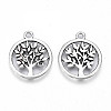 Tibetan Style Alloy Pendants LS-X-TIBE-S323-022AS-RS-2