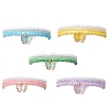 3Pcs Glass Seed Beaded Stretch Bracelets for Women BJEW-JB11437-2