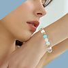50Pcs 2 Colors Brass Rhinestone Beads KK-PA0001-04-4