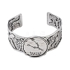 Constellation Alloy Open Cuff Bangles for Women Men LS-BJEW-C064-01AS-05-2
