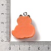 Opaque Resin Pendants RESI-K020-04B-01-3