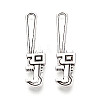 Tibetan Style Alloy Pendants TIBE-N014-25AS-1