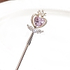 Alloy Hair Stick Findings PW-WG0C429-02-1