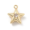 Brass Micro Pave Cubic Zirconia Pendants LS-KK-D283-14G-1
